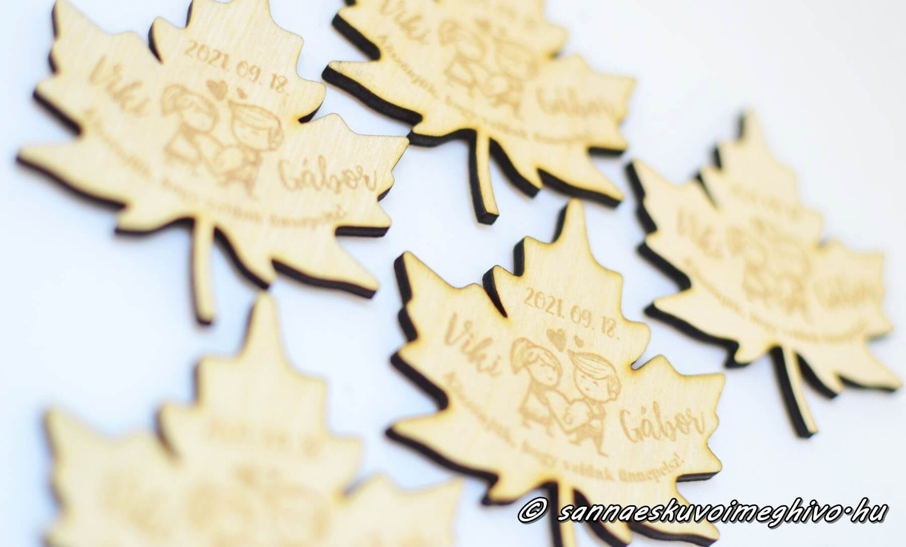 koszonetajandek-hutomagnes-sannaeskuvoimeghivo2111122 Köszönetajándék