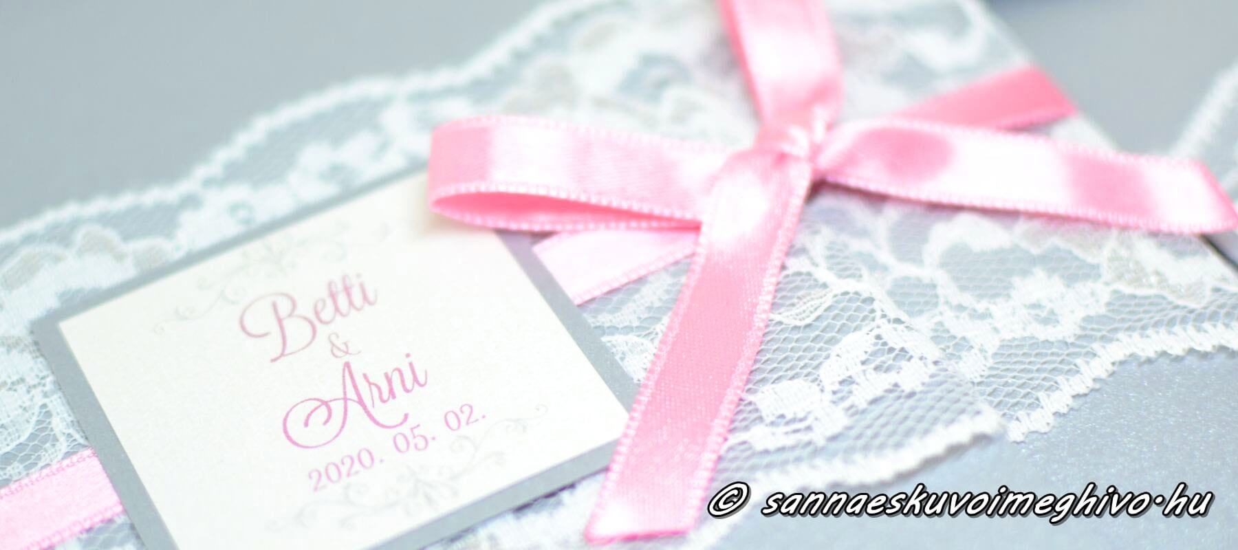 Csipke álom meghívó