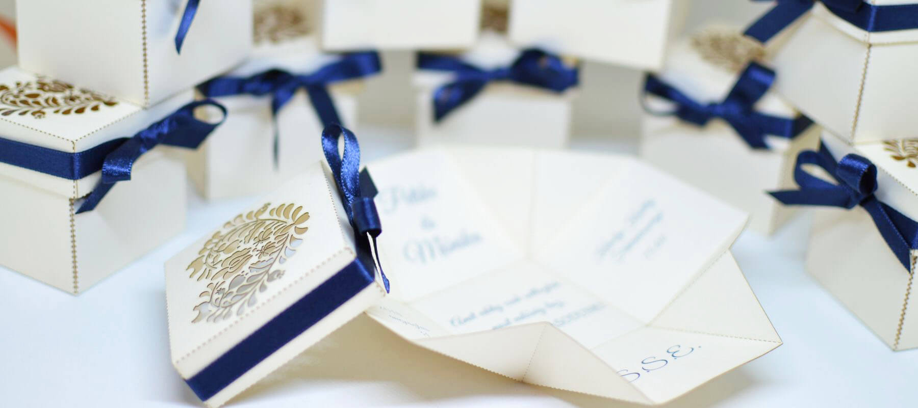 Dobozos esküvői meghívó