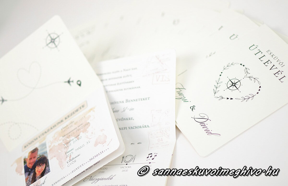 eskuvoi-meghivo-utlevel-extra-sannaeskuvoimeghivo-2503293.jpg Útlevél esküvői meghívó fehér karton fekete betűk fénykép