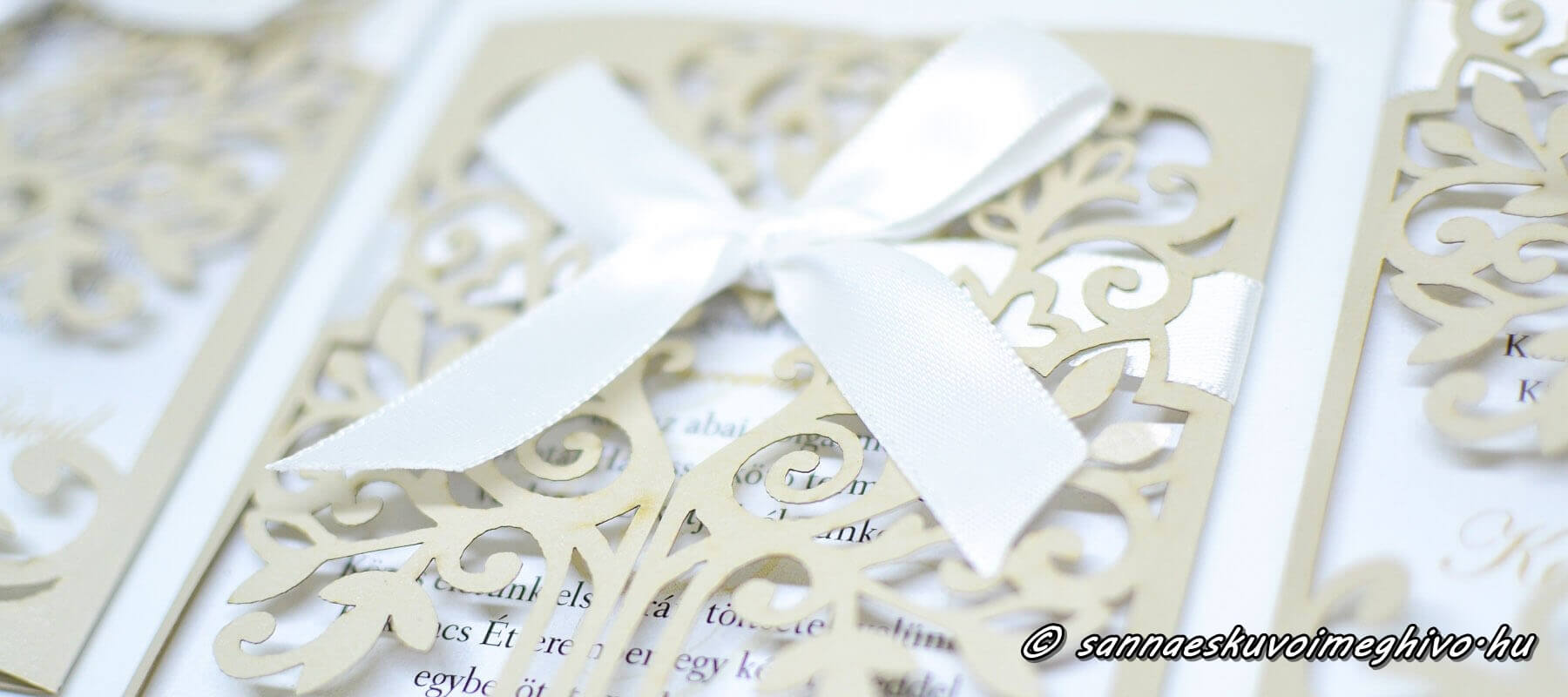 Ötletes esküvői meghívó blog kép Falomb alatt meghívóm