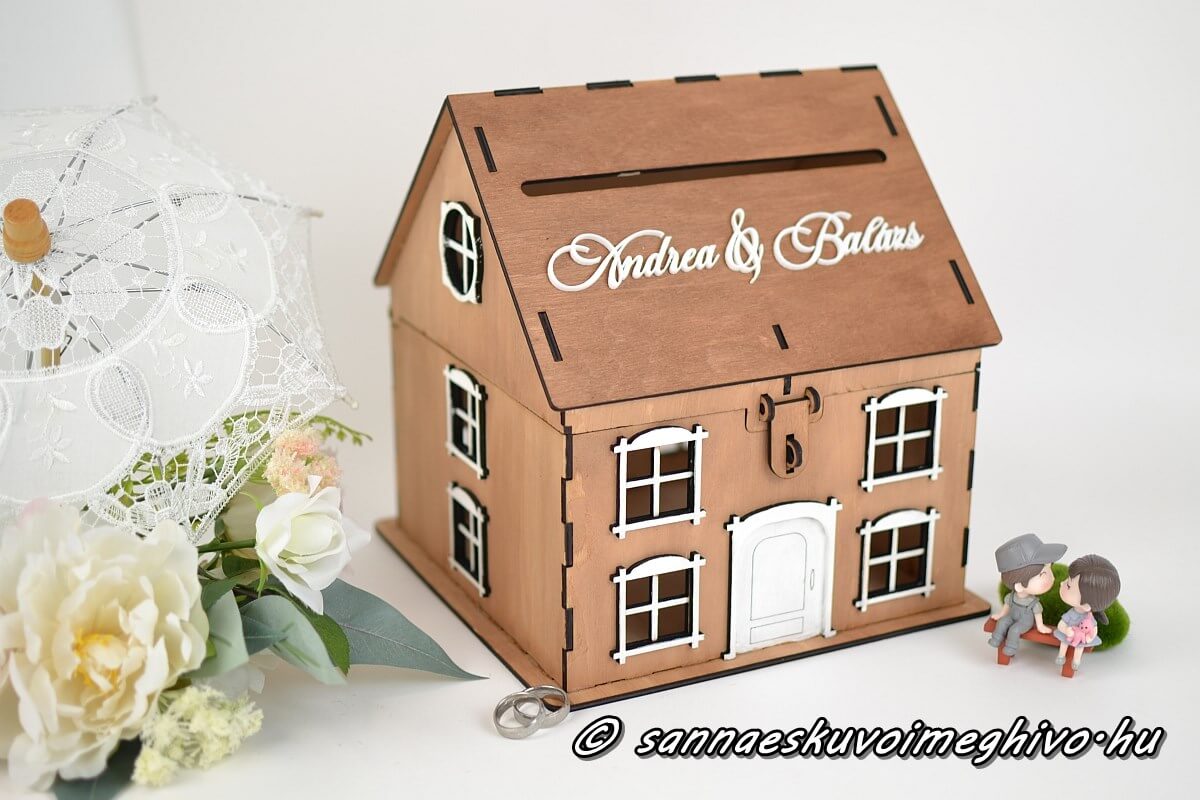 fa-naszajandek-gyujto-doboz-sannaeskuvoimeghivo-2410116 Fa nászajándék gyűjtő doboz pácolva díszítve