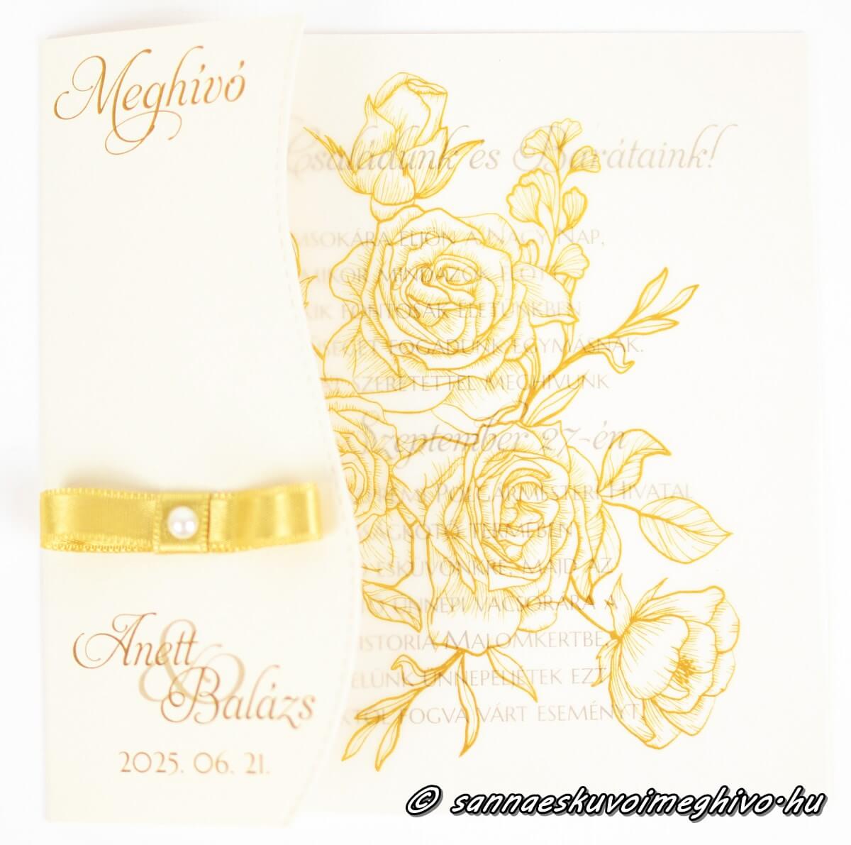 arany-rozsa-eskuvoi-meghivo-sannaeskuvoimeghivo-2411231 Arany rózsa meghívóm Csillogó arany betűkkel