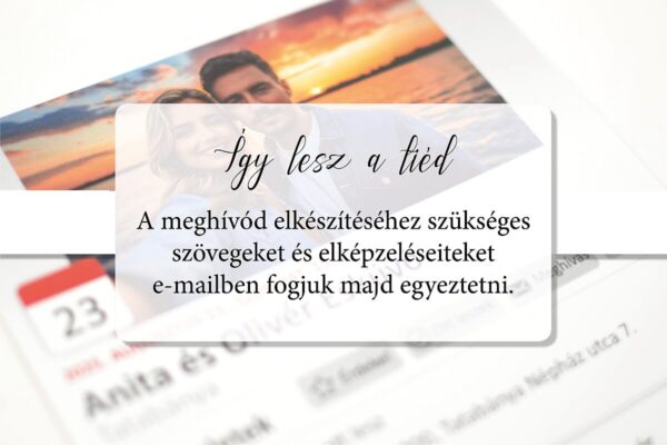 Facebook esemény esküvői meghívó bevezető