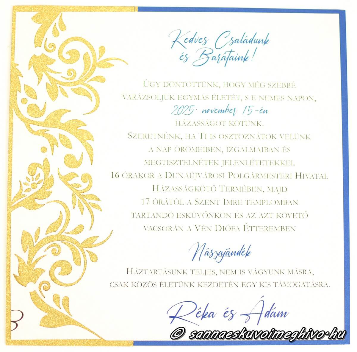eskuvoi-meghivo-kiralyi-uzenet-sannaeskuvoimeghivo-2412101 Királyi üzenet meghívóm csillogó arany mintával