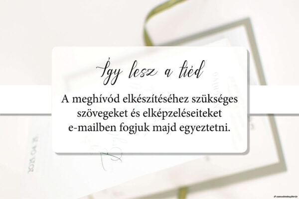 Pasztell greenery meghívóm bevezető