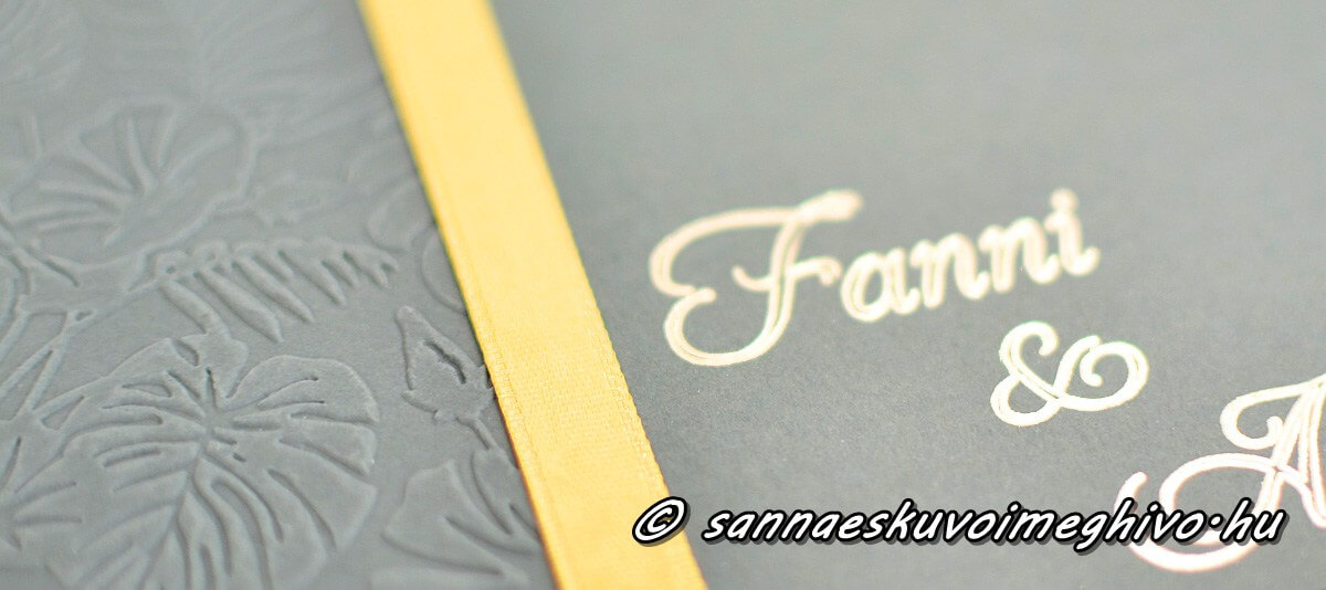 2025 legjobb esküvői meghívó Dzsungel