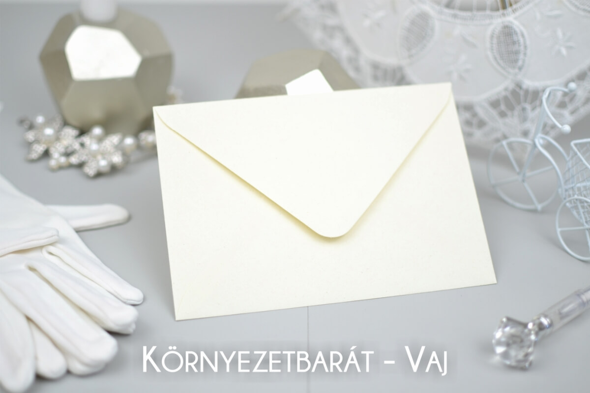eskuvoi-boritek-kornyezetbartat-vaj-sannaeskuvoimeghivo-250321 Esküvői boríték V záródás vaj szín környezetbarát papír