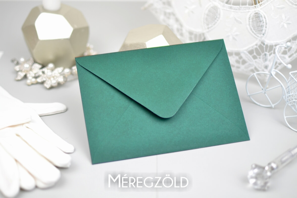 eskuvoi-boritek-matt-meregzold-sannaeskuvoimeghivo-250321 Esküvői boríték V záródás méregzöld