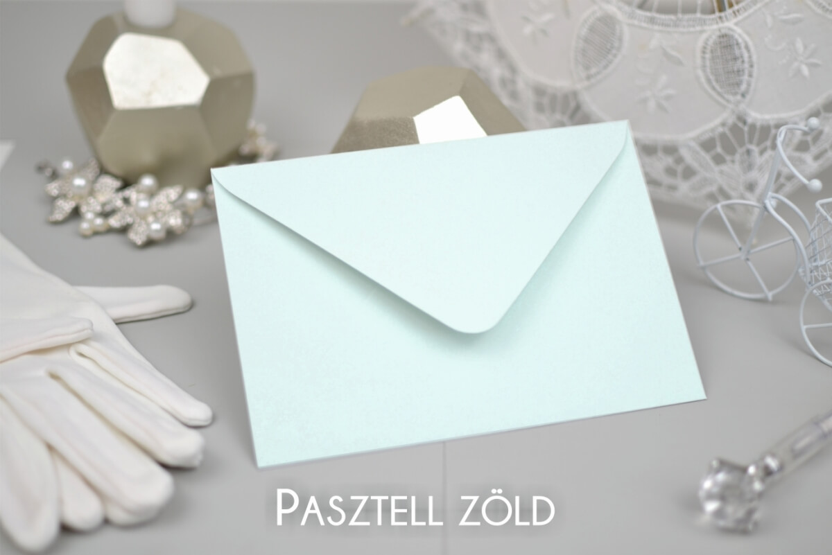 eskuvoi-boritek-matt-pasztell-zold-sannaeskuvoimeghivo-250321 Esküvői boríték V záródás pasztell zöld
