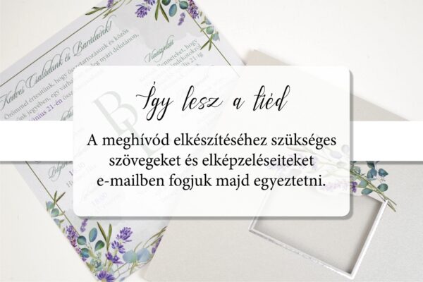 Ezüst levendula meghívóm bevezető
